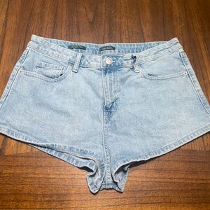 Light Blue Denim Women's Shorts